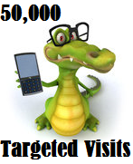 50,000 Targeted Visitors